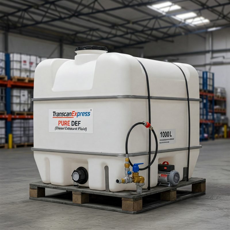 PURE DEF Tank – 1000L with Electric Pump